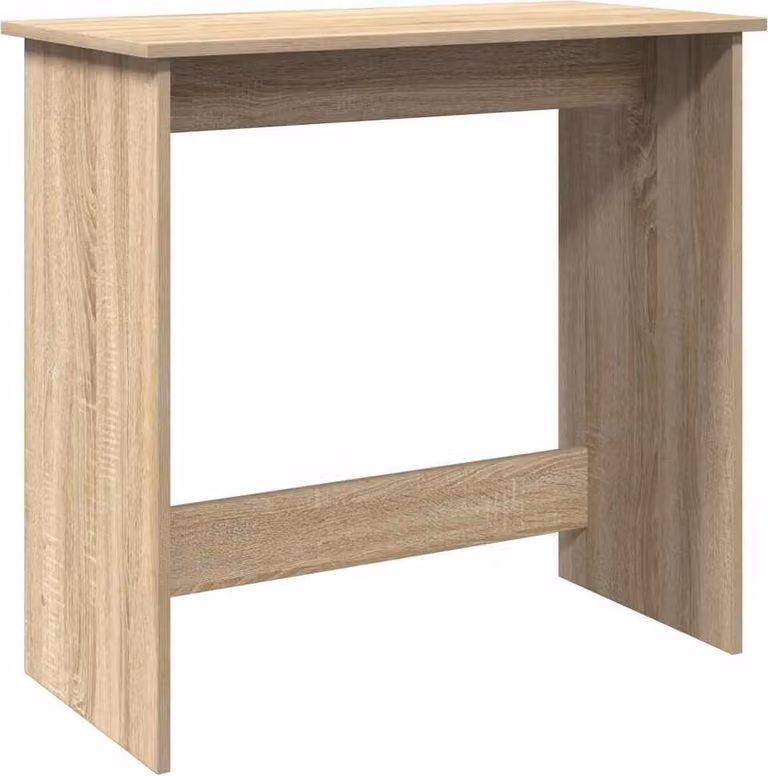 Scrivania Rovere Sonoma 80x40x75 cm in Legno Multistrato