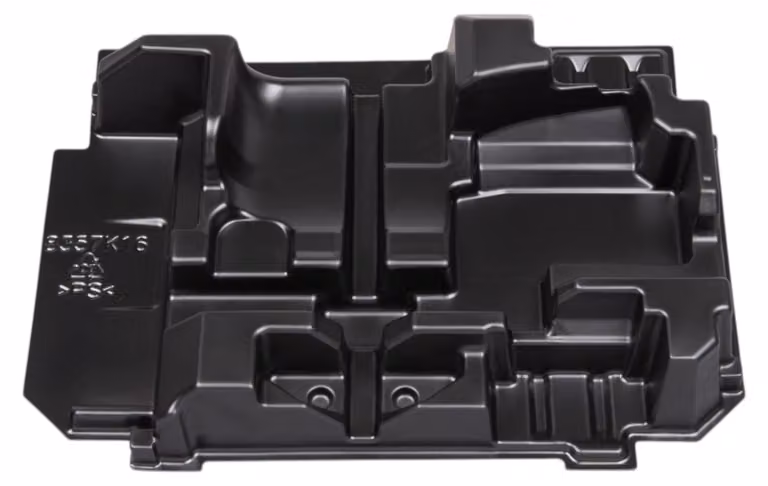 Inserto imbutito Makita compatibile con il seghetto alternativo a batteria DJV185 nel MAKPAC 3 (8357K1-6)