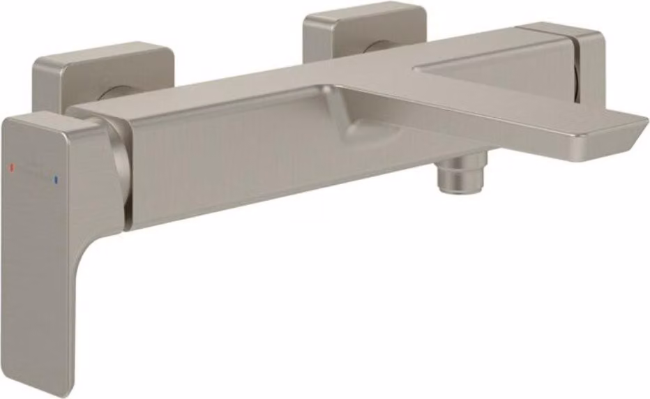 Miscelatore monocomando V&B per vasca da bagno Subway, 3,0 m di corsa, protezione antiriflusso, finitura blu, base nera