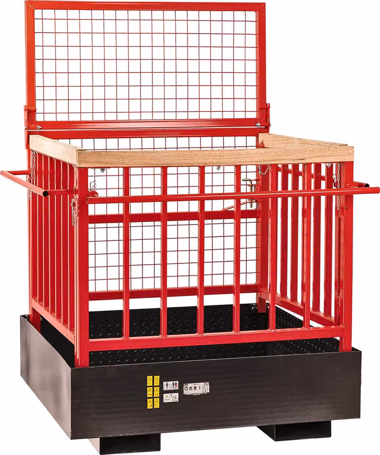 Piattaforma di lavoro per carrello elevatore 300 kg