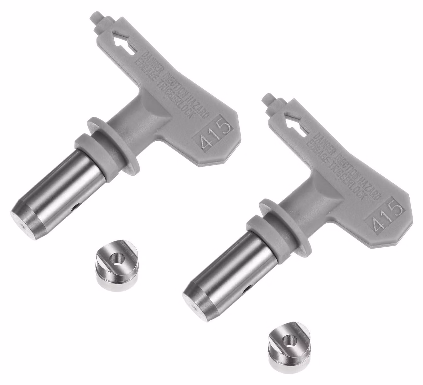 Ugelli reversibili per pistola a spruzzo airless, confezione da 2