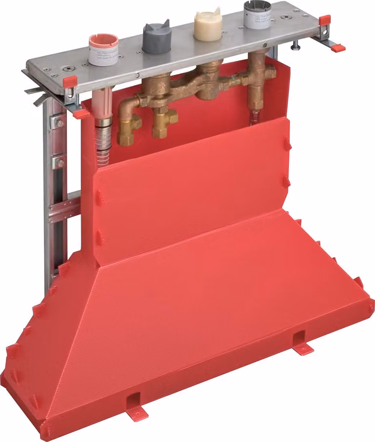 Corps de base de la taille d'une main pour le montage de carreaux à 4 trous avec thermostat, 15483180, 15483180