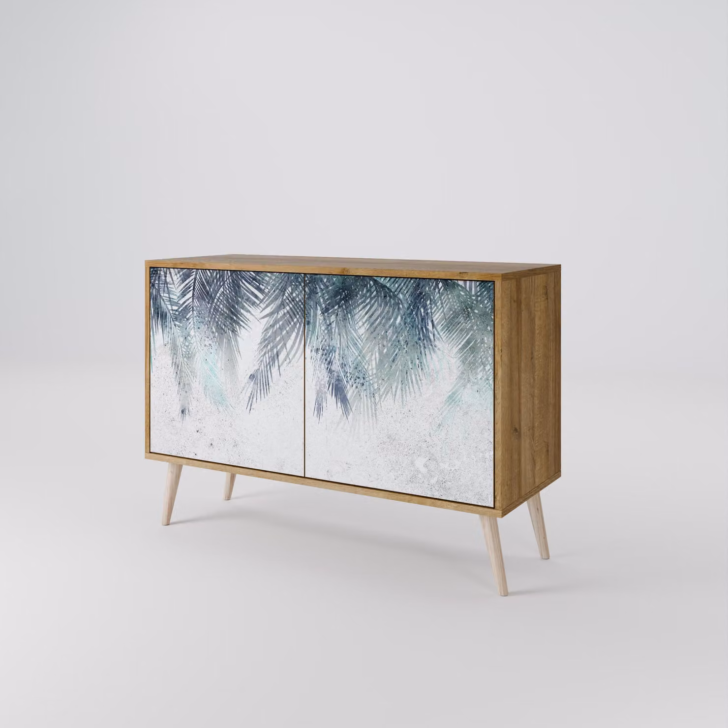 Cassettiera Spacerebels a 2 ante - credenza cassettiera - credenza alta - mobile guardaroba - soggiorno camera da letto - 57,5×111×42 (HxLxP)