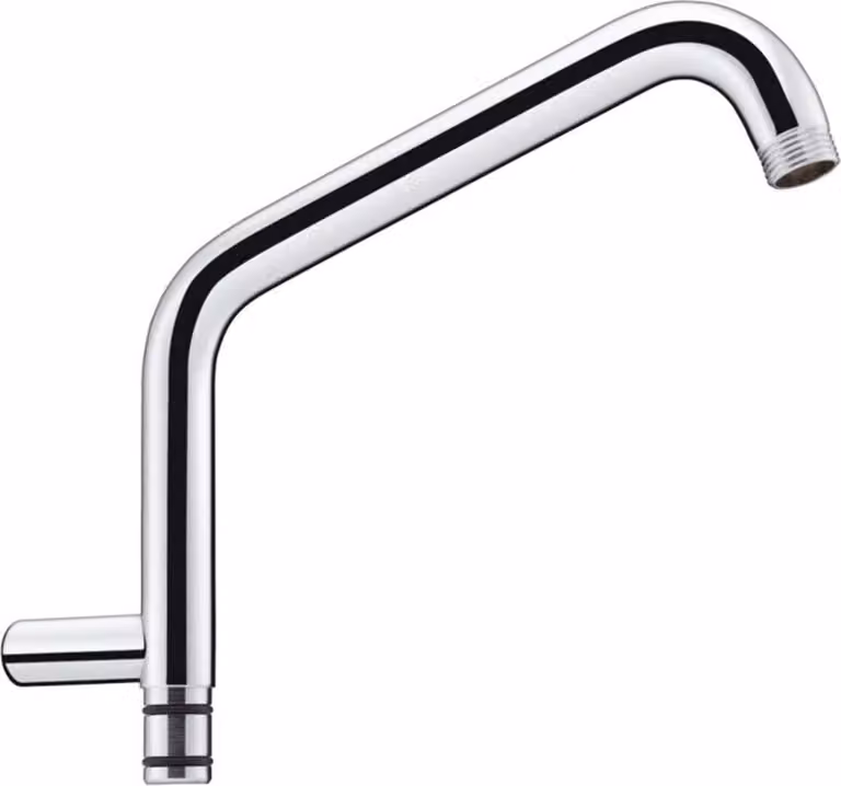 Braccio doccia Hansgrohe, finitura cromata
