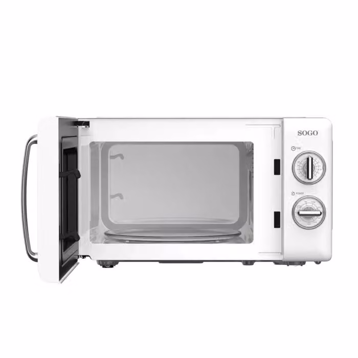 Forno microonde con grill Sogo da 20L, 700W microonde e 800W grill, bianco – 2