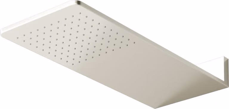 Steinberg Série 390 Wall Rain Douche de tête, avec raccordement direct au mur, avec Easy-Clean, 600x250mm, 3905661BN, 3905661BN