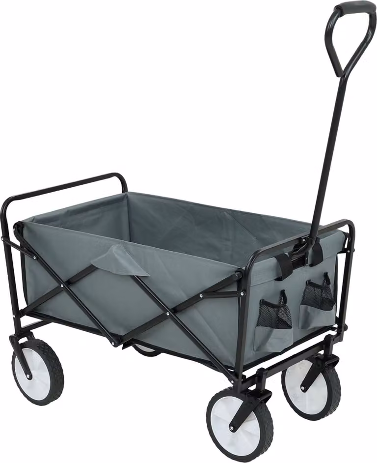 Akord Carrello Pieghevole Da Trasporto Tyrs Grigio 88X50X59