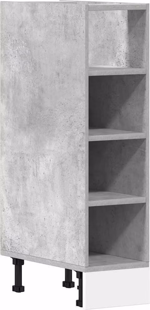 Armadio Inferiore “Riga” Grigio Cemento 20x44,5x81,5 cm