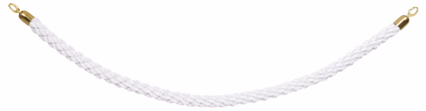 Cavo per sistema di barriere, bianco, lunghezza: 1520 mm