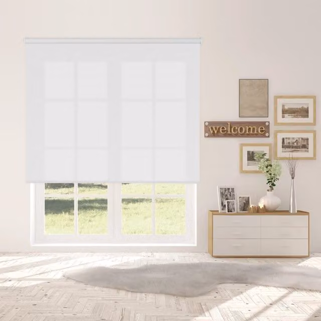 VIEWTEX Tenda a rullo traslucida in poliestere Bianco L 220 x H 250 cm