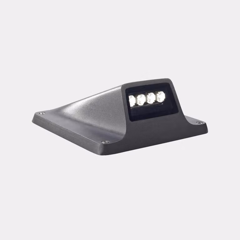 Lampada da esterno LED C4 Rexel - 4,3 W, luce bianco caldo, 281 lm, grado di protezione IP-66, colore grigio