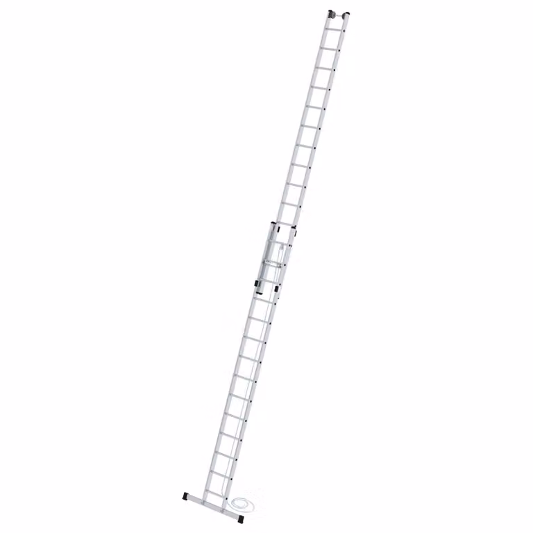 Scala di accesso a fune in 2 parti con traversata standard 2x14 pioli