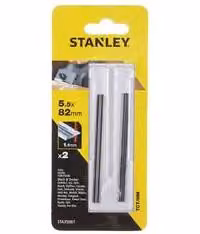 Stanley STA35007-XJ Lama per pialla 2 pezzi 82 mm 5,5 mm