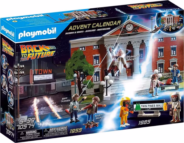 Calendario dell'Avvento di "Ritorno al Futuro" - 24 sorprese