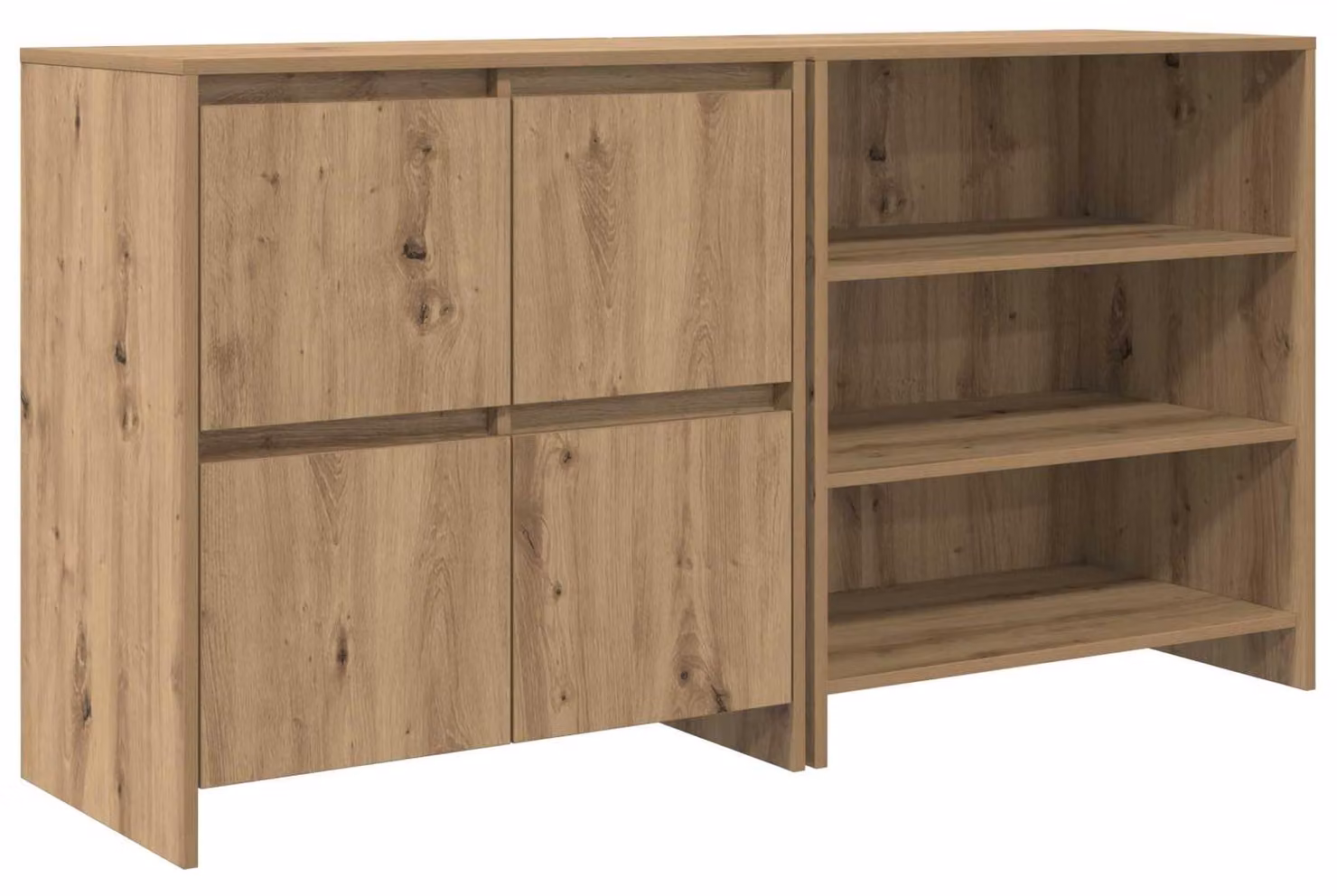 Credenza 2 pcs Rovere artigianale 70 x 41 x 75 cm