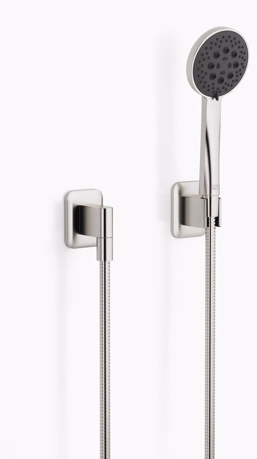 Garniture de douche LISSÉ de Dornbracht avec rosaces individuelles, flowReduce, 27803845-060010, 27803845-060010