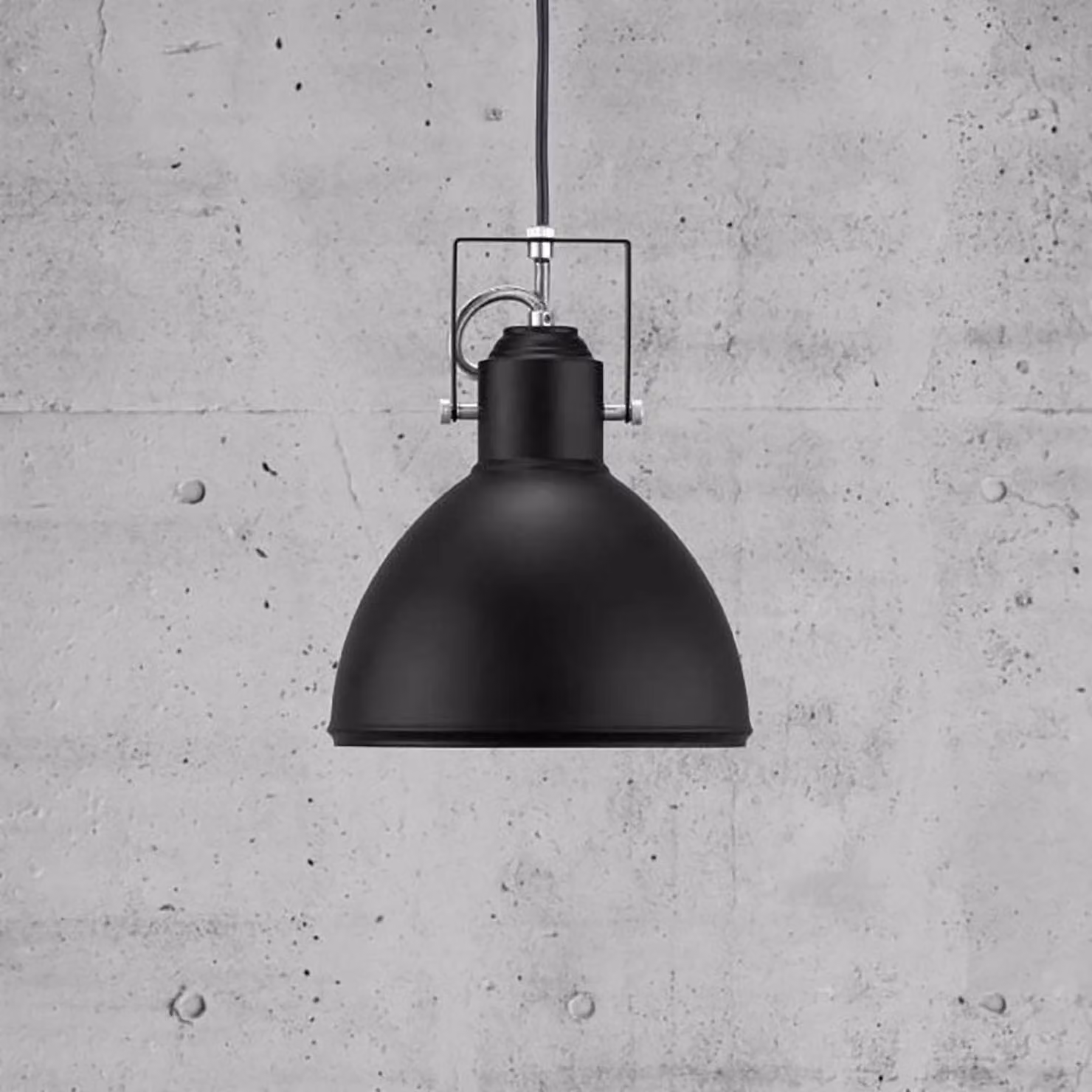 Lampada a sospensione Nordlux ASLAK, colore nero, attacco E27