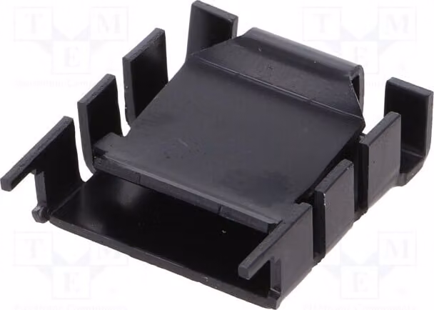 1 radiatore: pressato, tipo P-SIP, lunghezza: 29,4 mm, colore nero, larghezza: 25 mm, altezza: 8,3 mm, modello FK 224 SA P SIP