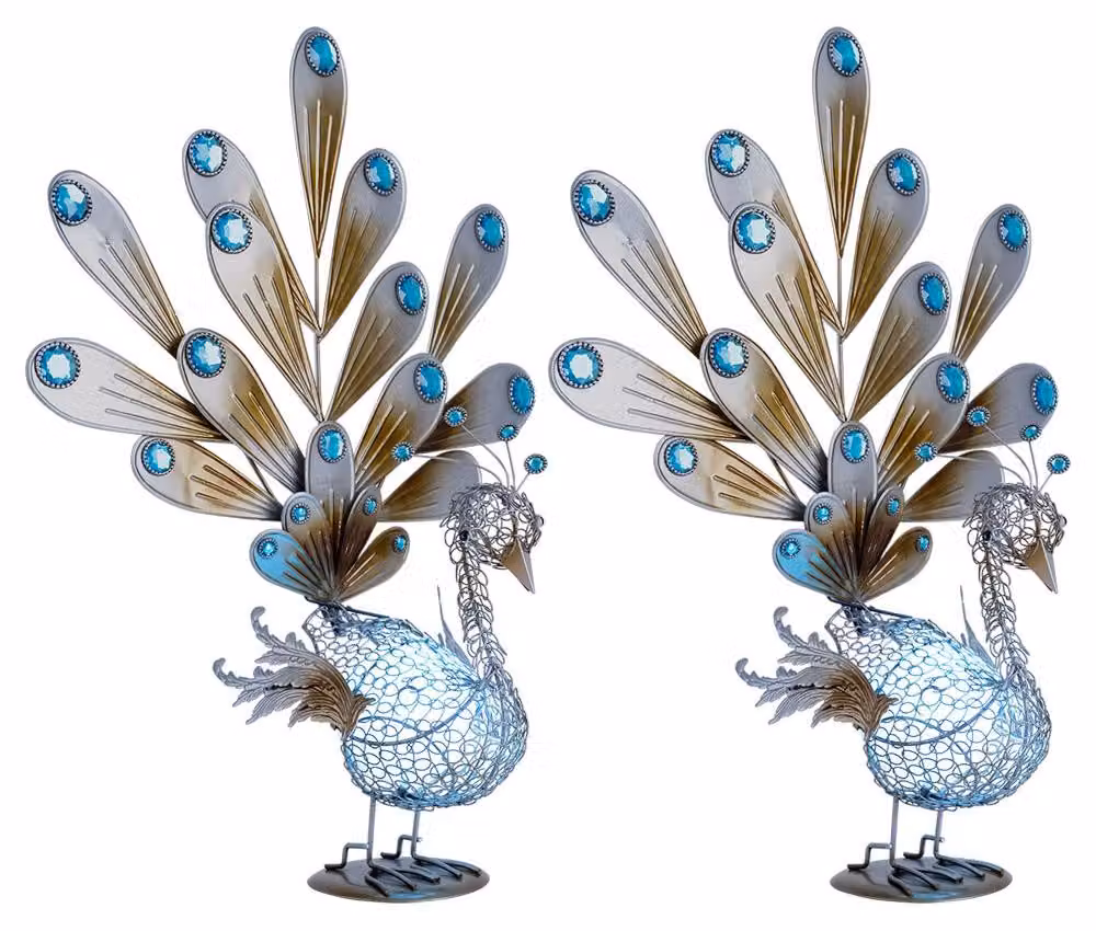 Elegante set da 2 lampade solari a LED, con grado di protezione IP44