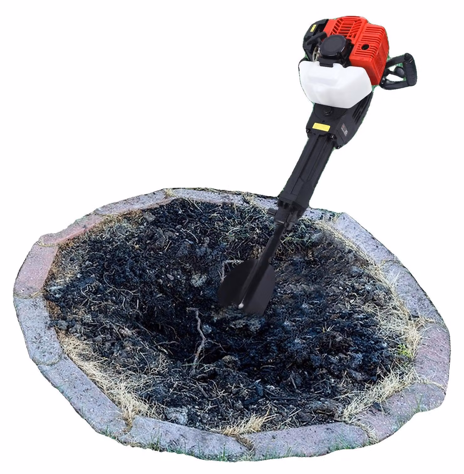 Baumgräber, potenza di 1900 W, coppia di 3,5 N·m, velocità di 6500 giri/min, dimensioni della pala 35*16 cm, dimensioni della macchina 38*67,5 cm