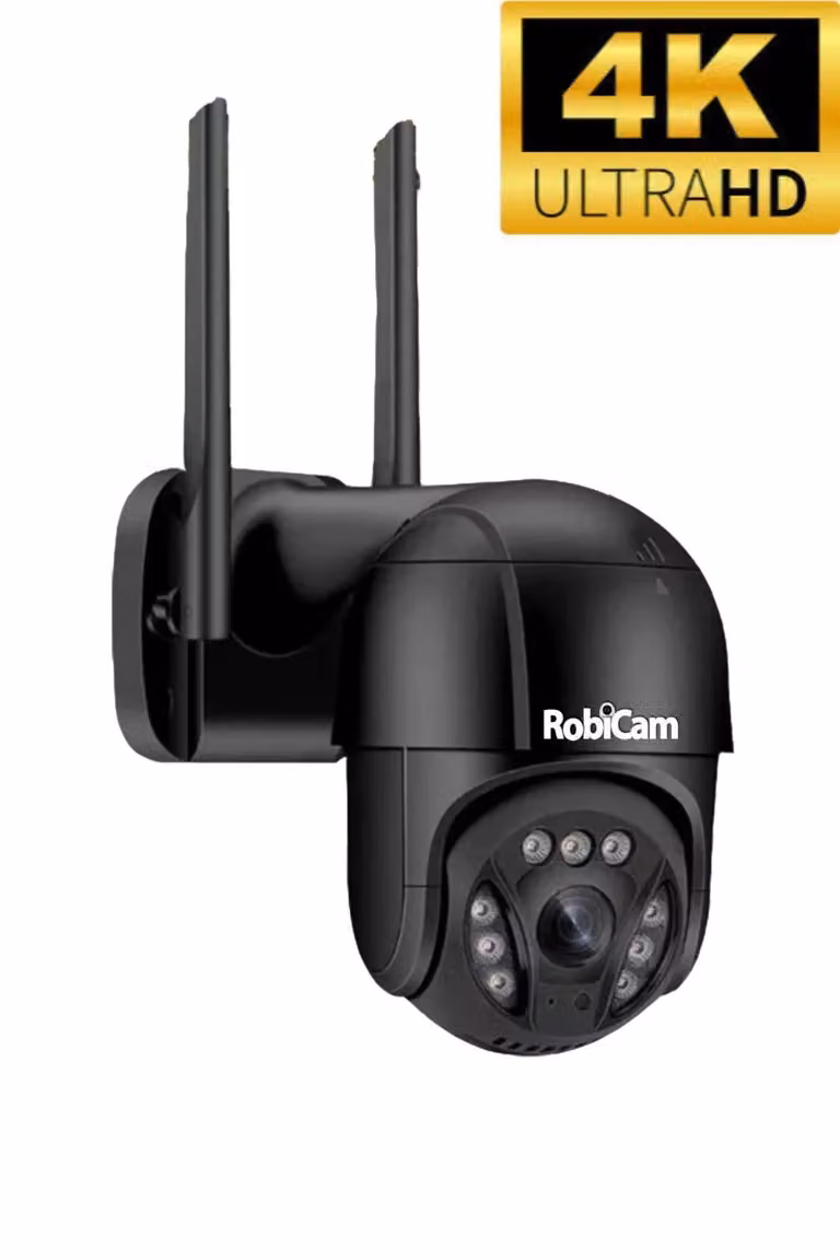 Telecamera rotante 8MP 4K, RobiCam, iCsee A13, Ultra HD