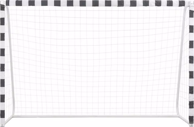 Porta da Calcio in Metallo Bianco e Nero DESIGN IN L/P/H: 300 x 200 x 90 cm CFW9944073