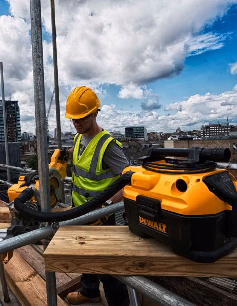 Aspiratore DeWalt DCV584L Giallo (Solo corpo) – 2