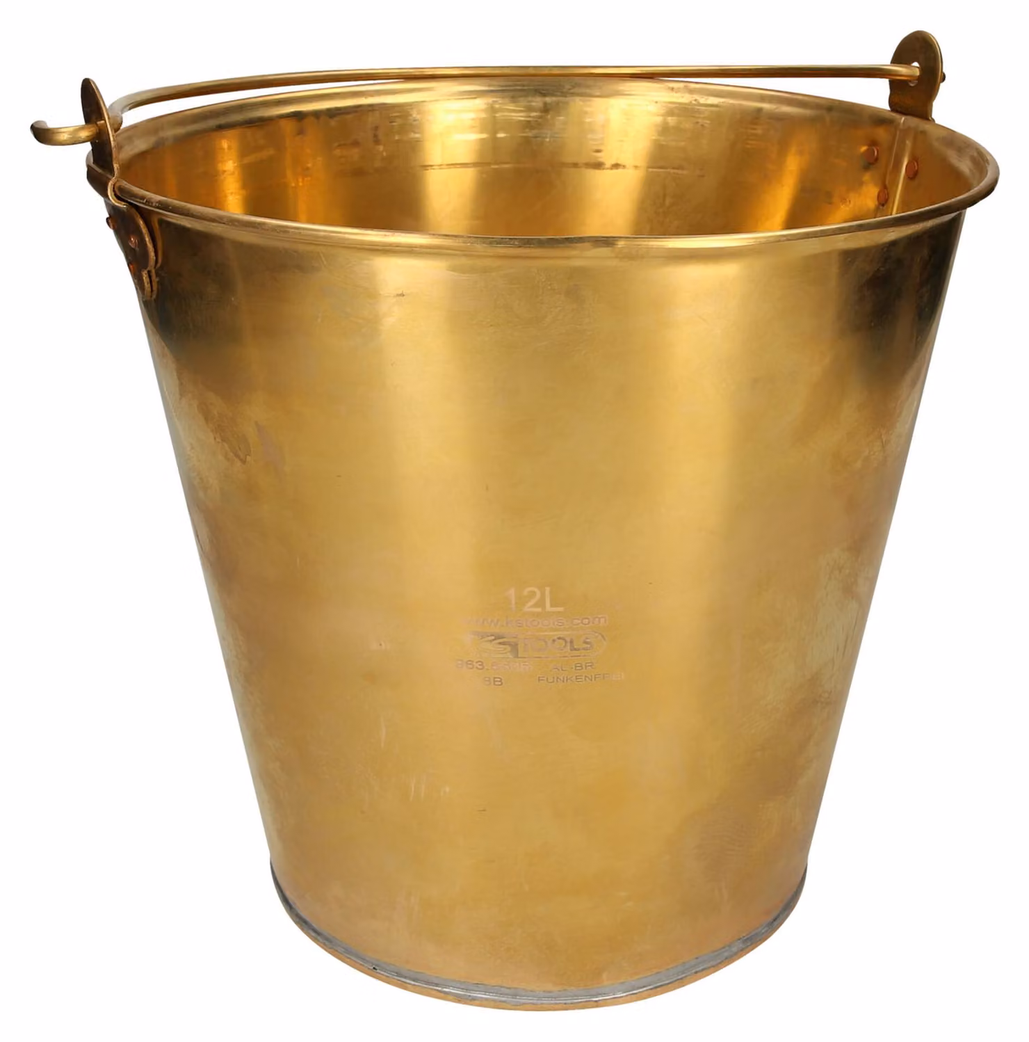 KS TOOLS Secchio in alluminio antiscintilla 12l - 963.5506
