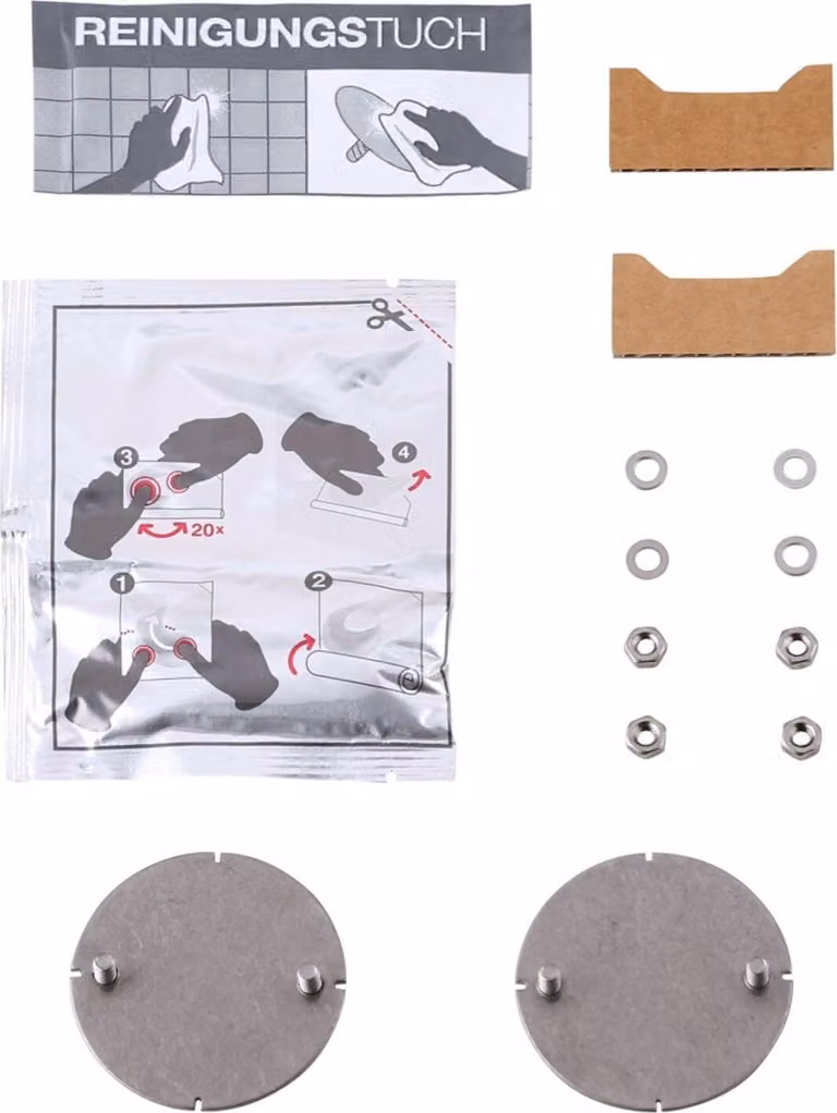 KEUCO set di adesivi 2 per Edition 90 accessori e set doccia