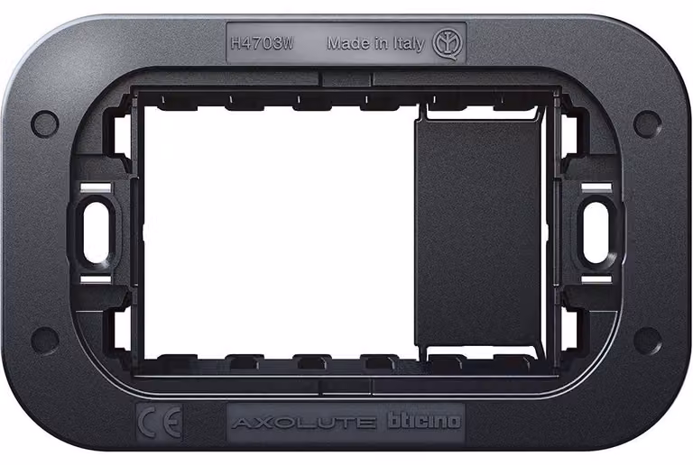 Bticino H4703W supporto 3 Posti Bticino Axolute Air 3m