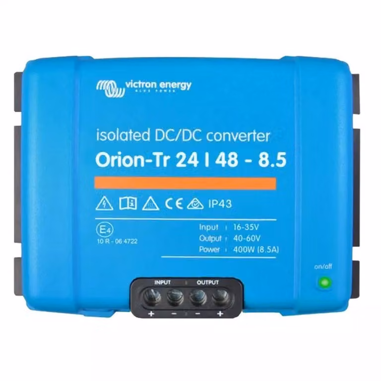 VICTRON ENERGY convertitore Orion-Tr 24/48-8,5A 400 W 24 V - 48,2 V