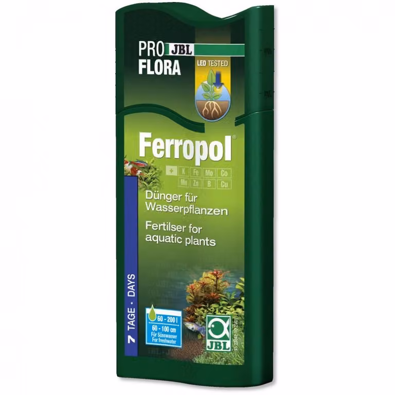 Ferropol JBL Fertilizzante per piante d'acquario, 100 ml