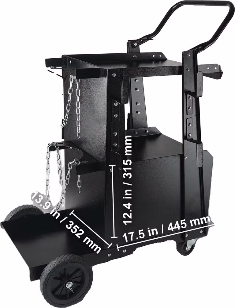 Carrello di saldatura, design a 2 stadi, elevata capacità di carico , WT-79