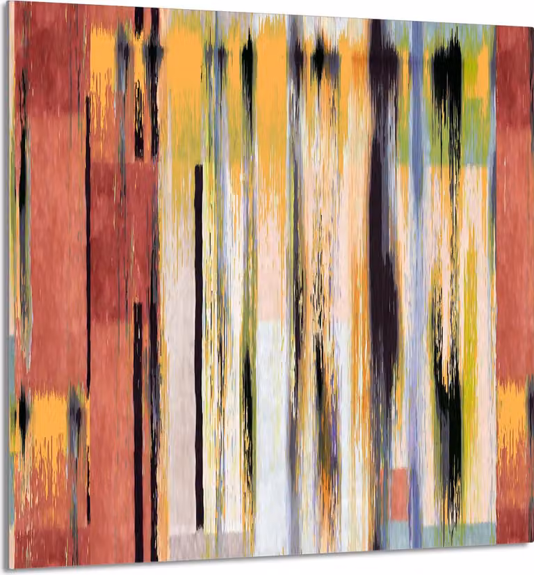 GLASPLATTE FÜR KÜCHE 60x65 Bunt