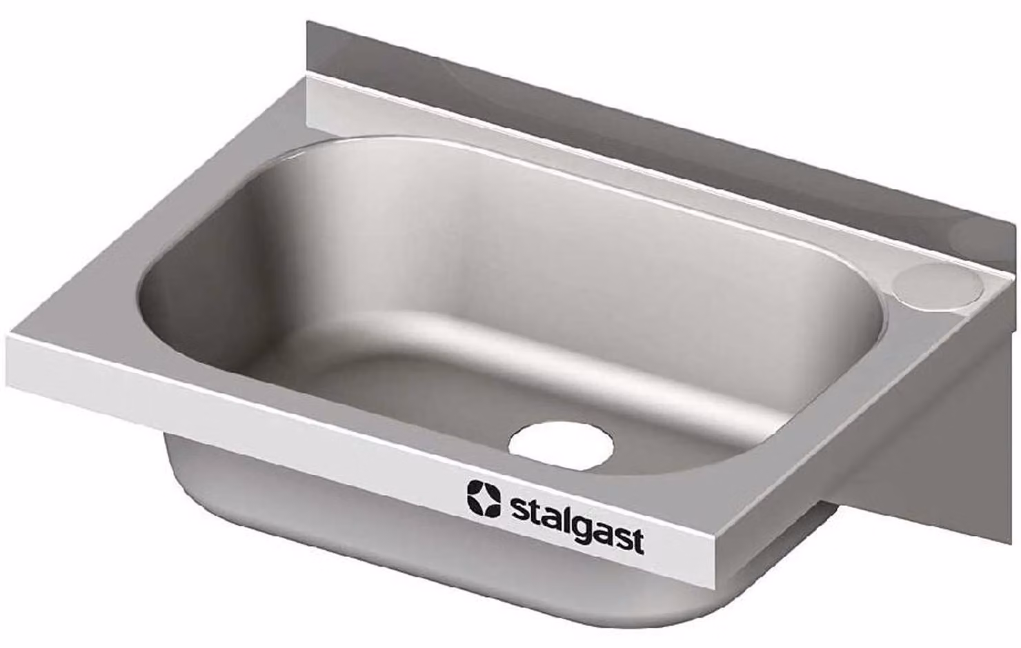 Lavabo da appoggio a parete - 400x295x150 mm - Modello AK