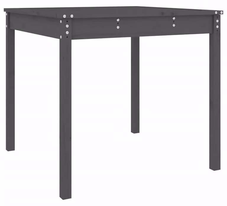 Tavolo da giardino in legno, modello classico, 82,5 cm