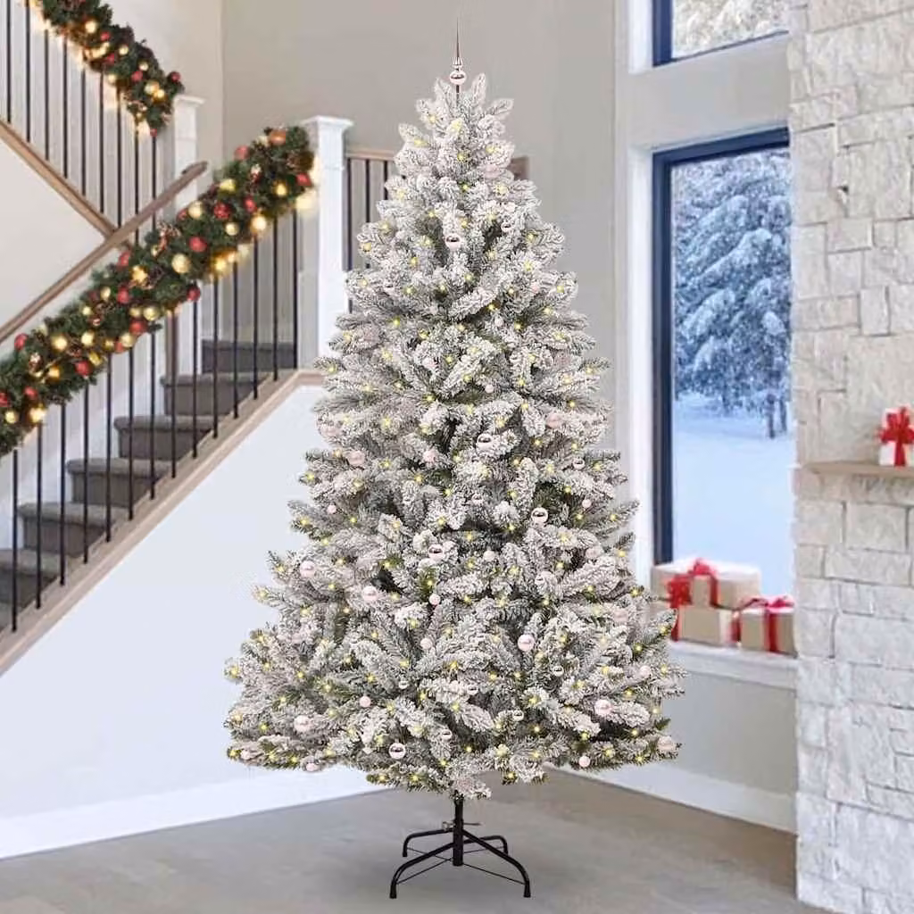 Maison Exclusive - Albero di Natale artificiale, altezza 300 cm, 300 luci, luce bianca calda