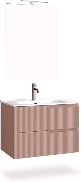 Composizione 4 pezzi VENERE rosa cipria