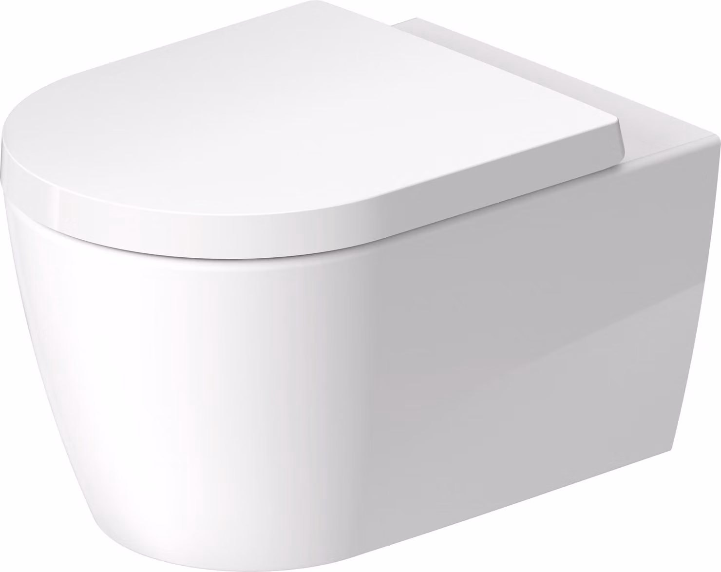Duravit ME by Starck WC suspendu, rimless, chasse d'eau basse, HygieneGlaze, Durafix, 370x360x540mm, blanc, 2584092000, 2584092000