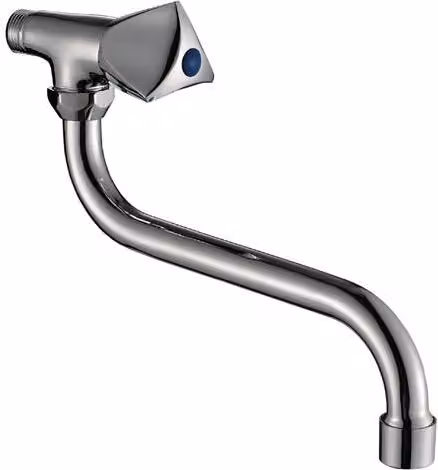 Miscelatore monocomando da parete per lavabo