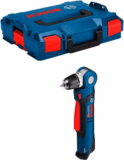 Trapano ad angolo Bosch GWB 12V-10 blu (Solo corpo + L-Boxx 102)