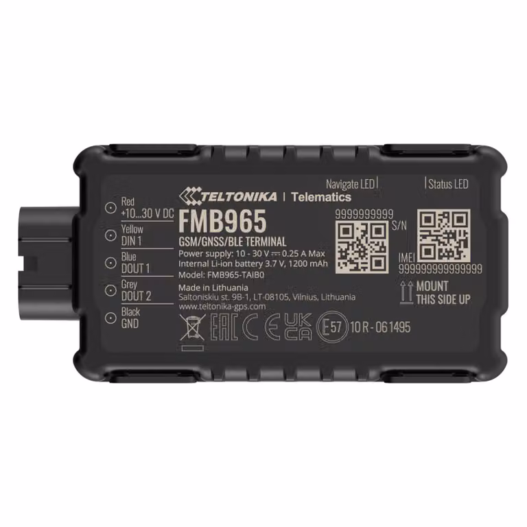 Teltonika TELEMATICS FMB965 IP67 Basic (FMB9653E8T01)