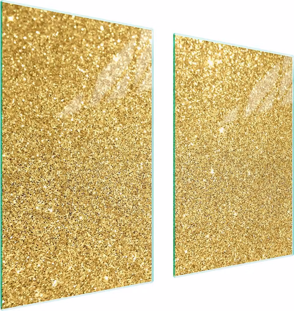 Piastra Di Protezione Per Cucina 65X52 Oro