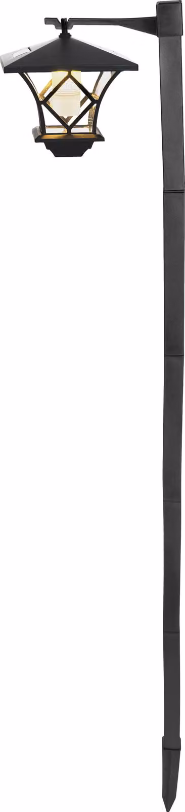 Lampada Strend Pro Garden Zia, solare, 2xLED, 17x17x153 cm