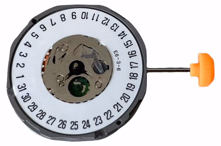 Movimento Quarzo Miyota 1M15 SC-D 6 con Indicatore Data