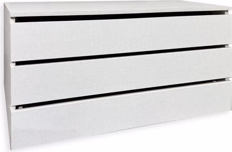 Cassettiera interna per armadio 3 cassetti bianco 87,3x51x48,5H CASSINTFPM