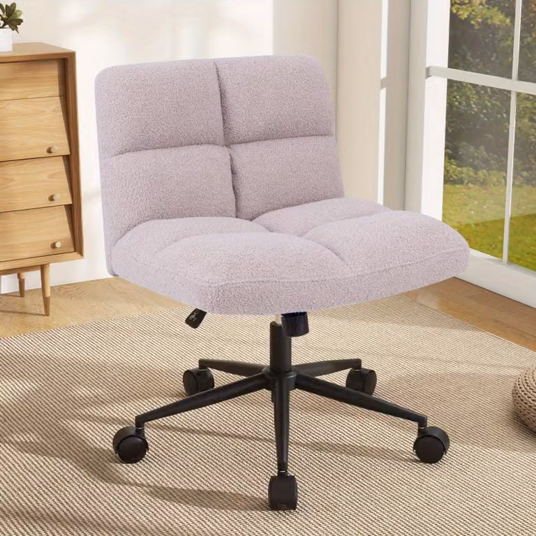 Sedia da ufficio - Sedia da ufficio ergonomica - Sedia per ufficio - Sedia da lavoro - Sedia da ufficio per la casa - Grigia