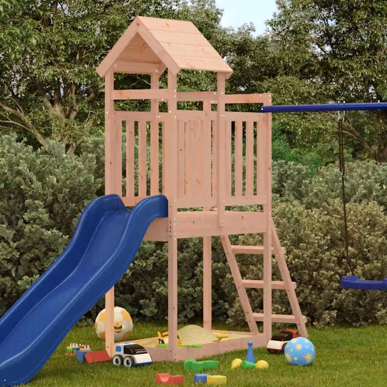 vidaXL Set da Gioco da Esterno 53x110x214 cm Legno Massello di Douglas