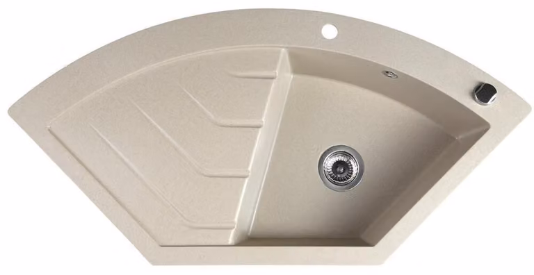 Sapho Lavelli - Lavello in granito, 1140x575 mm, beige GR1932