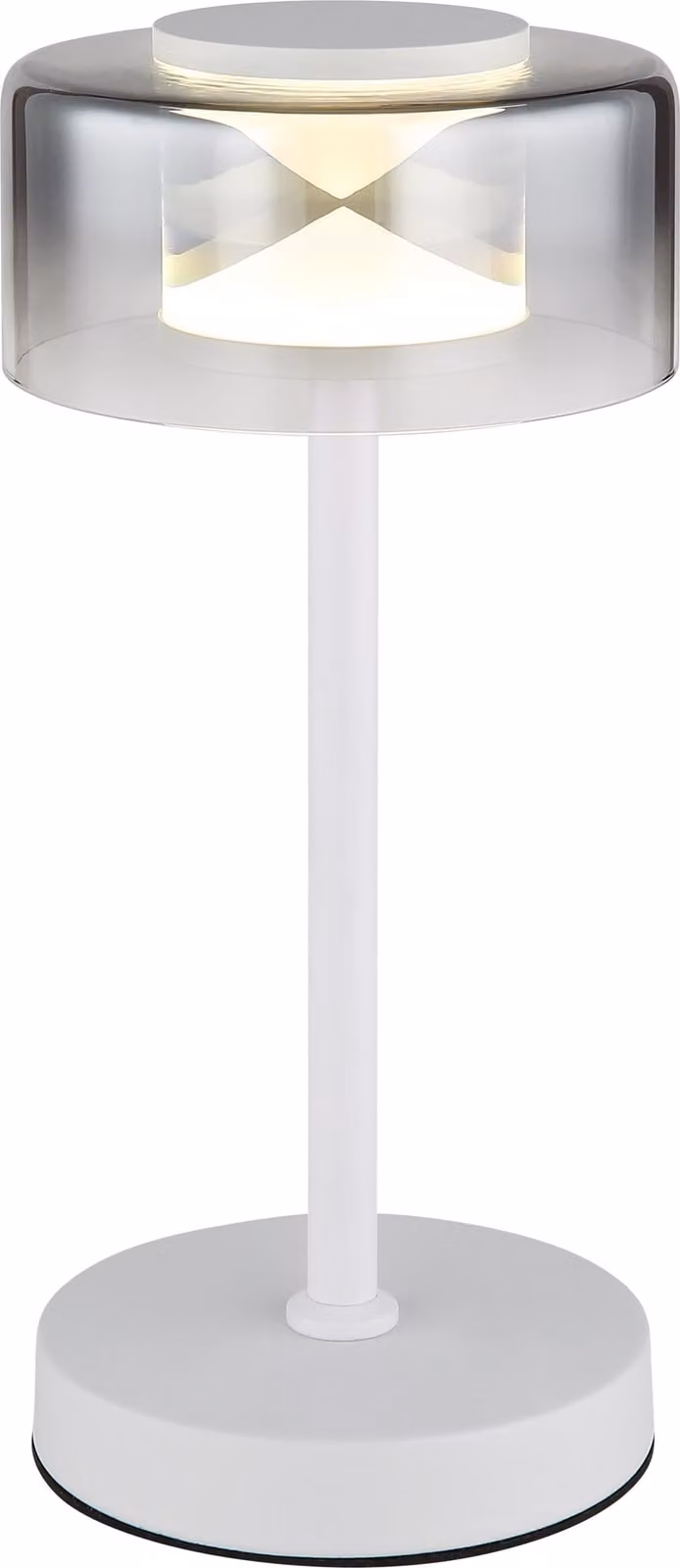 Globo Belinda Lampada da tavolo LED 6W bianco neutro bianco, metallo Ø15cm 16024TWR